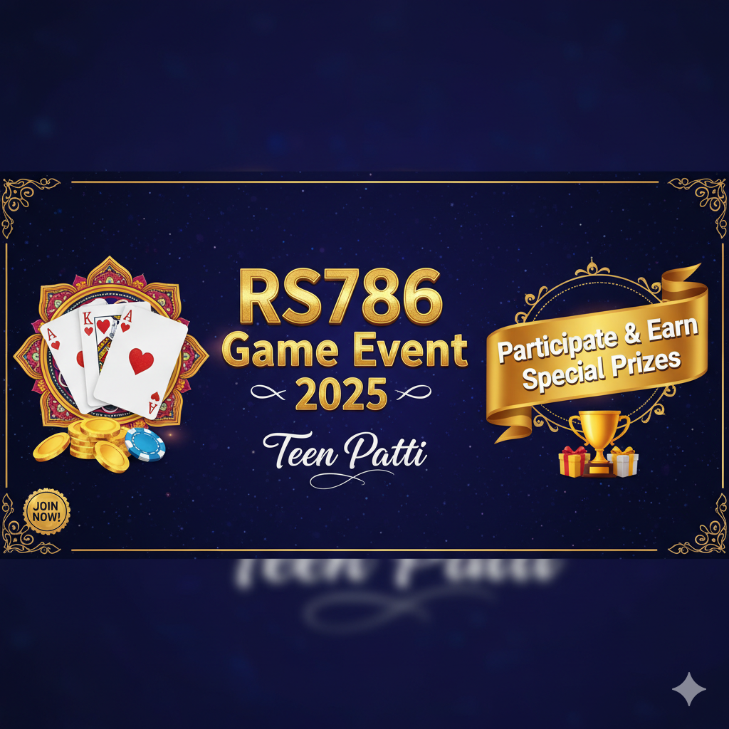 RS786 Game Event 2025 – Participate & Earn Special Prizes