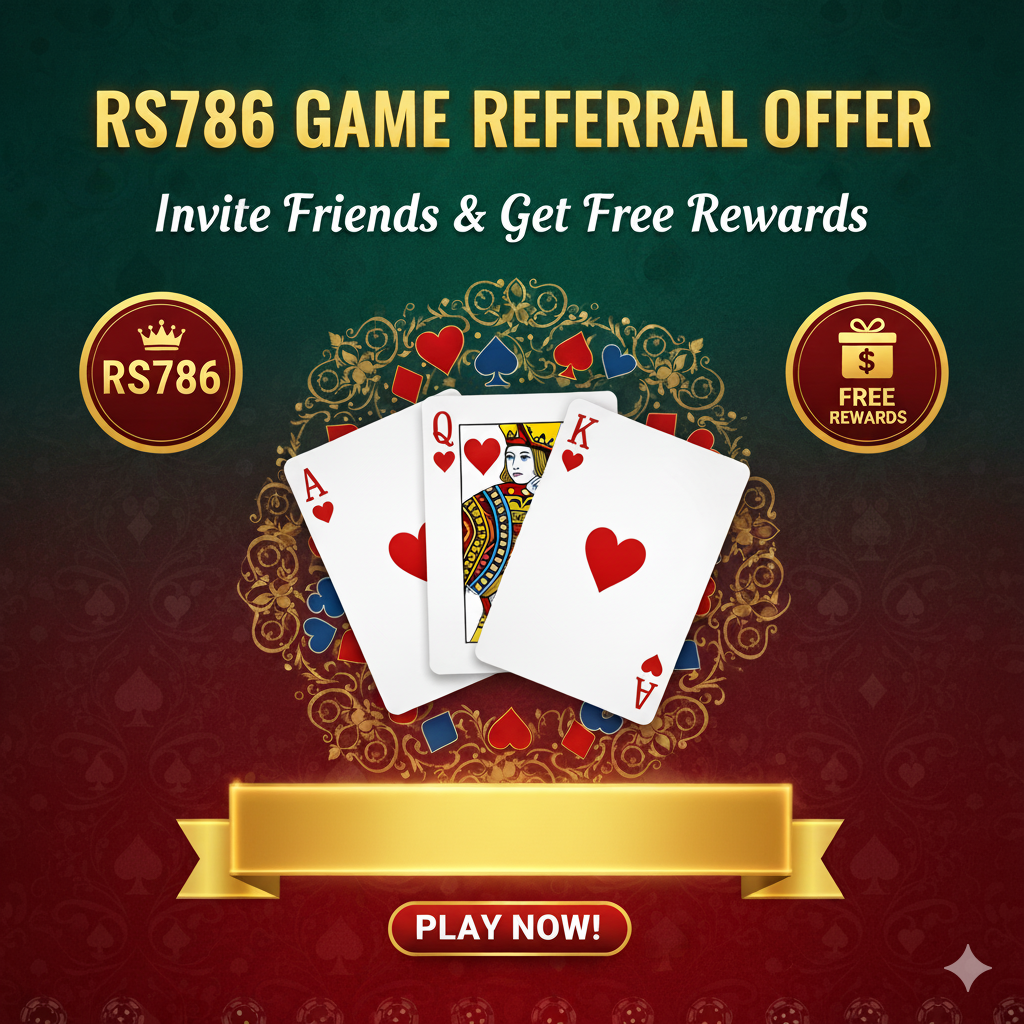 RS786 Game Referral Offer – Invite Friends & Get Free Rewards