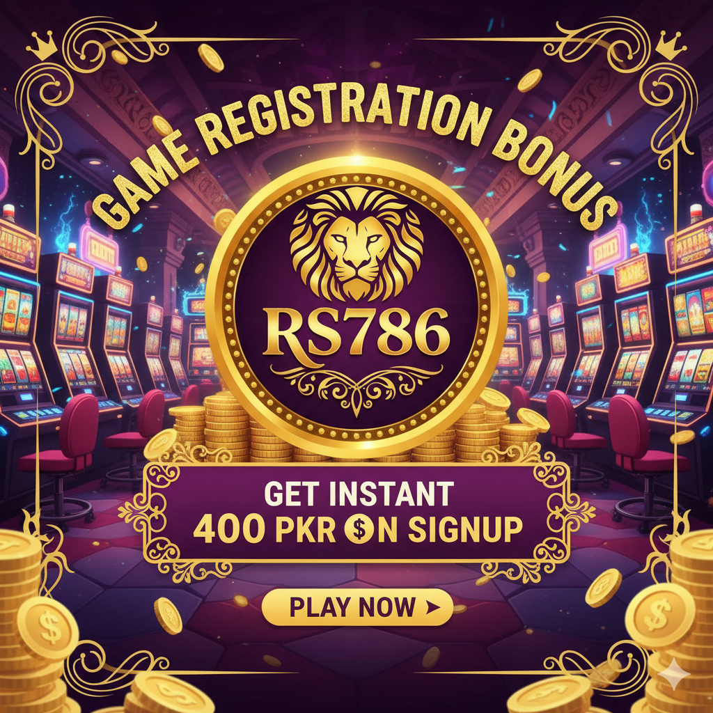 RS786 Game Registration Bonus
