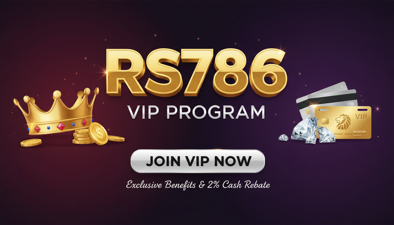 RS786 Game VIP Program Banner